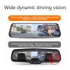 10'' Car 1080P 140Â¬âˆž Dual Lens Auto DVR Mirror Dash Cam Recorder Anti-glare Glass