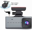 2K Dual Dash Cam Recorder W/ Wifi GPS APP Connect Loop Recording 150Â¬âˆž Wide Angle