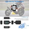 MT30 New Motorcycle Dash Cam 1080P Full HD Front Rear View Camera Waterproof Motorcycle Dual-Lens Driving GPS Recorder Box built in 32GB