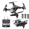 S69 RC Drone With HD Dual Camera & 3 Battery; WIFI FPV Drone 360Â¬âˆž Obstacle Avoidance Headless Mode; RC Foldable Quadcopter Helicopter Drone Gift Toys