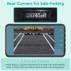 720P Dual Dash Cam Car Camera Recorder Looping Recording Car DVR Driving Vehicle Recorder with Motion Detection Light