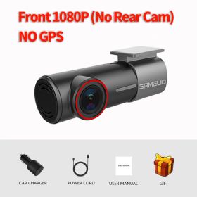 Dash cam front and Rear 1944P Car DVR camera dash auto video Recorder dashcam night vision app 24H Parking Car Camera for cars (Sd Card Memory: None, Color Name: Front 1080P)