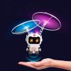 Creative Mini Astronaut Drone Cartoon Spaceman Flying Robot Toys with USB Charging Hand Control Helicopter Kids Gift