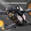 2022 New P8 Drone 4K With ESC HD Dual Camera 5G Wifi FPV 360 Full Obstacle Avoidance Optical Flow Hover Foldable Quadcopter Toys